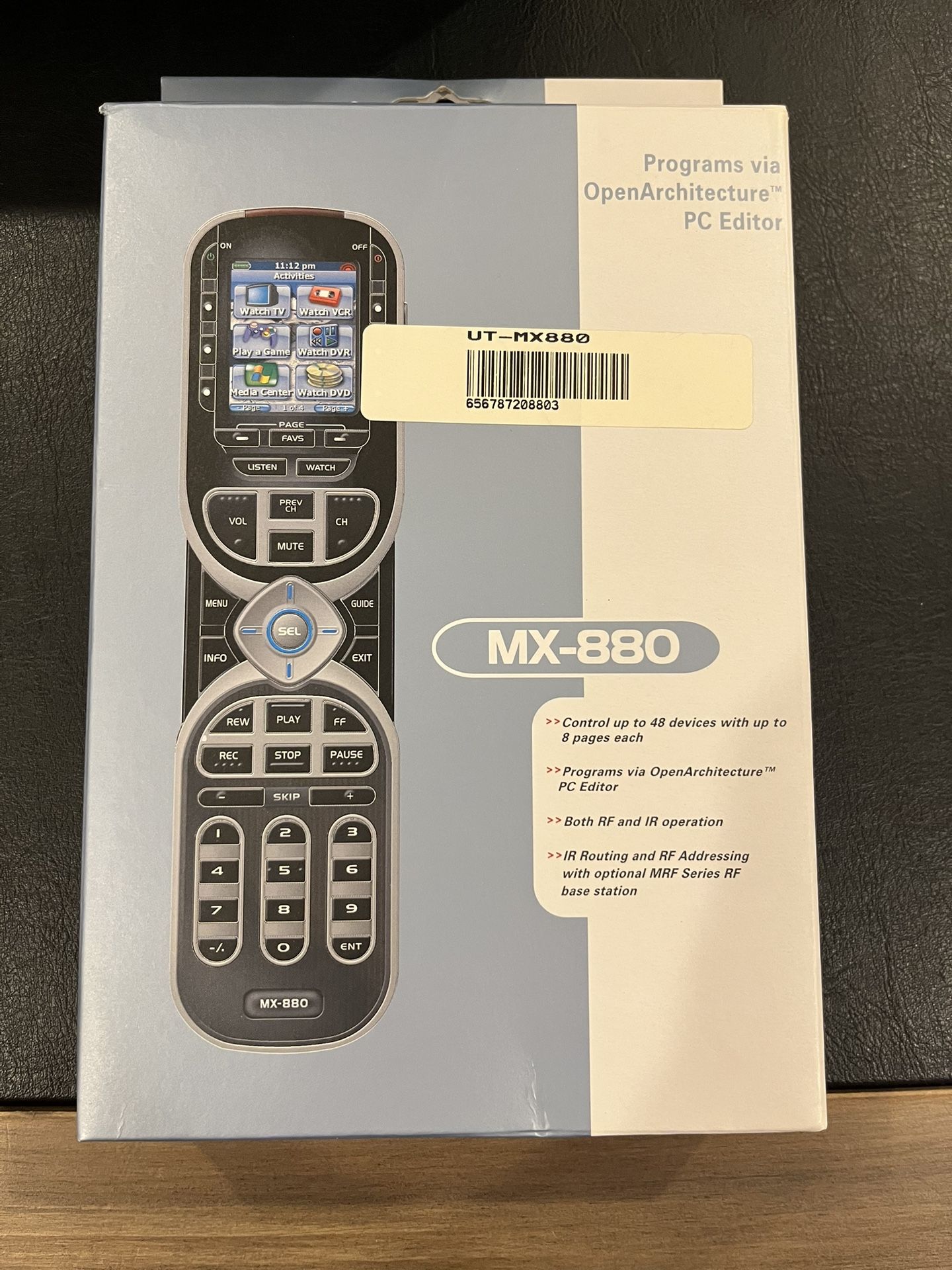 Universal Remote Control MX-880 & Universal MRF-260 RF Base Station