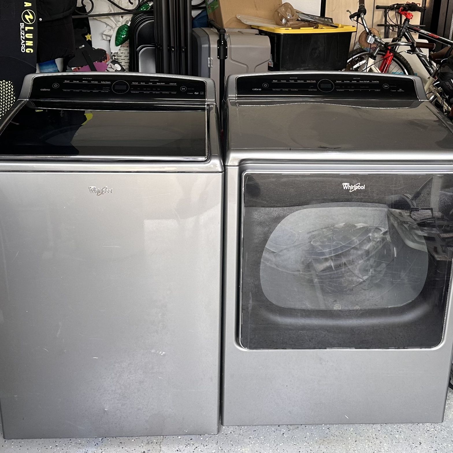 Whirlpool Cabrio Washer Dryer Set