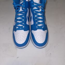 Nike Dunk HI Retro Laser Blue
