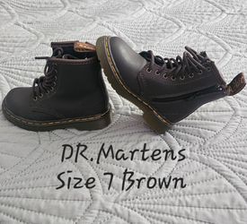 Dr. Martens Toddler Boots Size 7 Brown