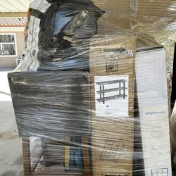 Miscellaneous Pallet, Bike Toddler Seat, Small Tent , Stool, Table, Baby Portable Play Yards