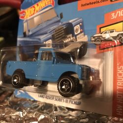 Hot Wheel Land Rover Series111 Pick Up Short card