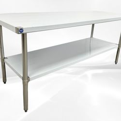 72W x 30D x34H All Stainless Steel Table NSF HN-T-3072-SB