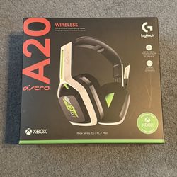 Logitech A20 Wireless Xbox Headset