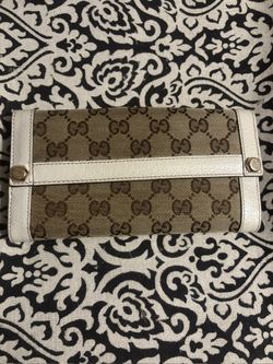 Gucci GG Canvas Continental Wallet 