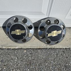OEM Chevy Silverado/Suburban 8-Lug Center Caps – Half Off Retail!