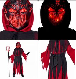 Kids Light-Up Devilish Demon Costume