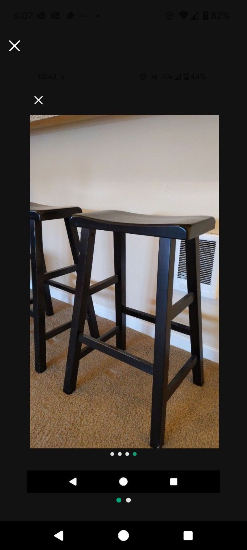 Black Bar Stools