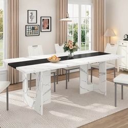 71” Farmhouse Dining Table – Seats 6-8 People
