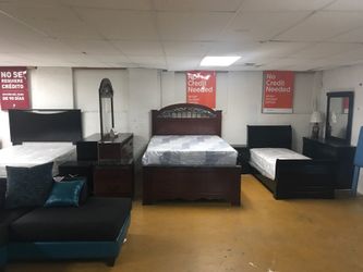 Queen bedroom sets $49 down and take it home today Wholesale furniture center 25 w 39th street Kansas City mo 64111