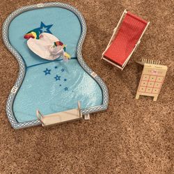 American Girl Doll Swimming Pool