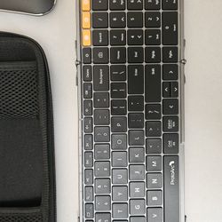 ProtoArc Keyboard & Mouse Combo Full Size Foldable, Wireless, Rechargeable XKM01