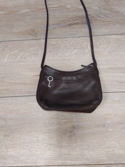 Fossil Leather Crossbody Bag