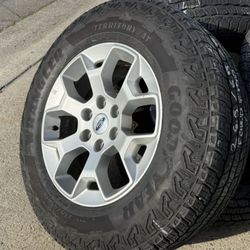 FREE DELIVERY 2U 18” 2024 Ford F150 Wheels Goodyear AT 265/65R18 90% Fits Expedition