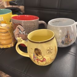 Disney Mug Set – New – 5pc – $35 – Wesley Chapel