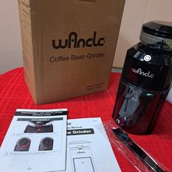 Wancle Electric Burr Coffee Grinder Adjustable