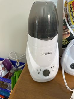 Dr brown warmer and sterilized  bottles