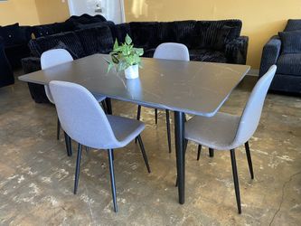 Mid-Century Modern 5 Pieces Dining Set 