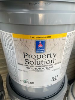 Interior Flat Gray Paint. #7029 Agreeable Gray. 5 gallons.