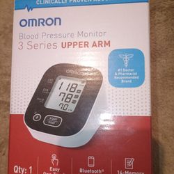 OMRON  3 Series Upper Arm Blood Pressure Monitor, New In the Box
