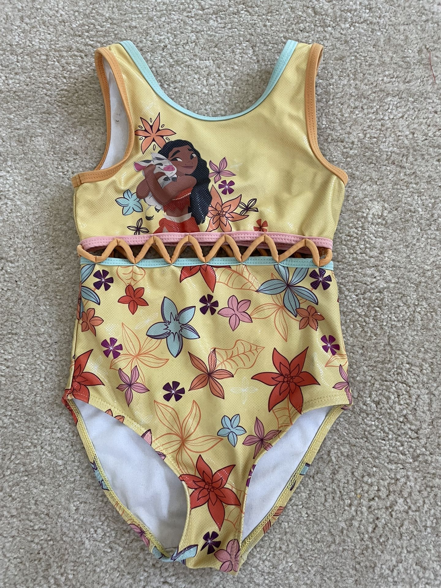 Moana Bathing Suit  Size 5/6