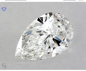 Lab Pear Diamond