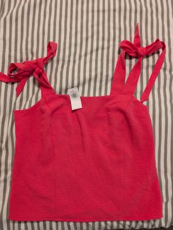Old navy tank with ties size small