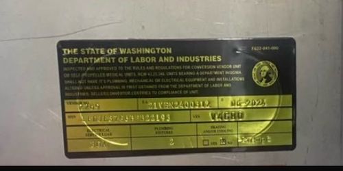Food truck LNI approved