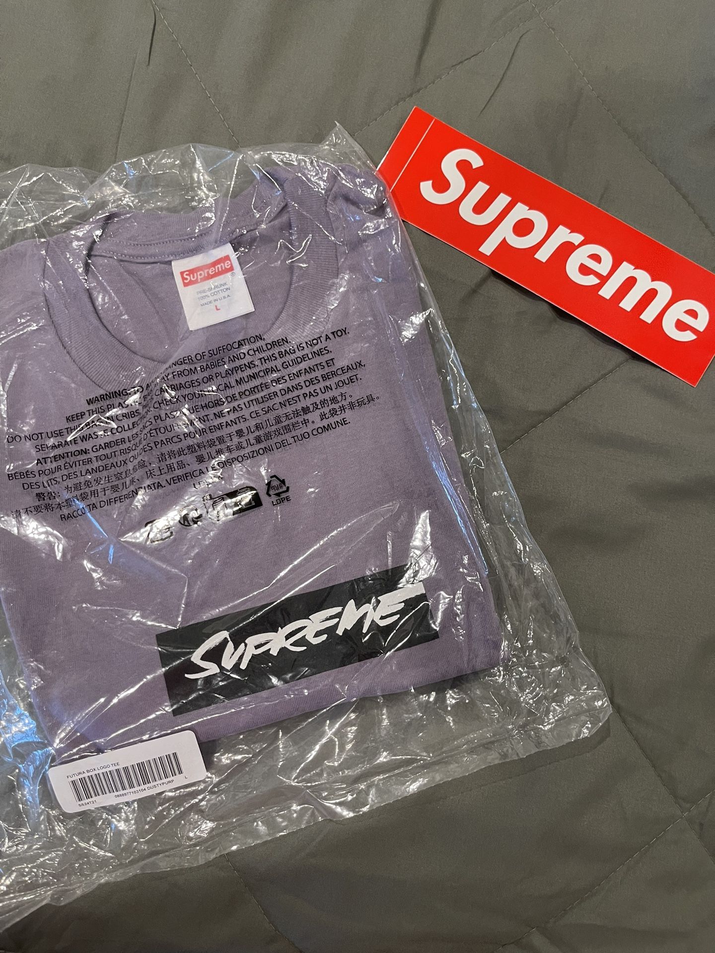 Supreme Futura Box Logo Shirt