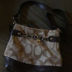 Coach side bag purse