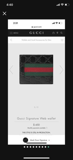 Men Gucci Wallet
