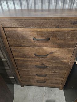Brown dresser