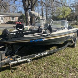 2003 Nitro 185 sport fishing boat