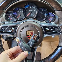 Porsche key fob