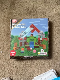 Magnetic Building Cubes Set – 100 Pieces