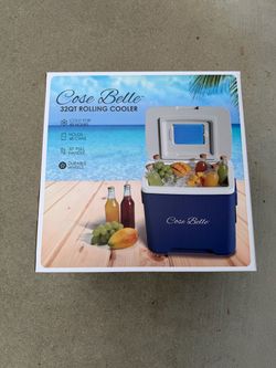 Cose Belle 32Qt Rolling Cooler