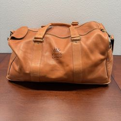 Leather Duffel Bag