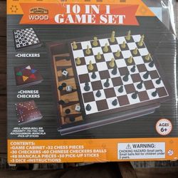 White Elephant Gift - 10 in 1 Game New 92883