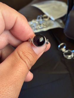 Gothic steel rings new