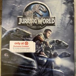 JURASSIC WORLD (Blu-ray + DVD + Digital) NEW 