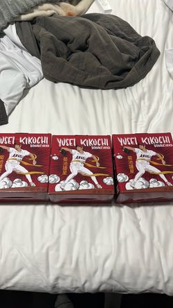 Yuseich kukuchi bobble head 3 of them