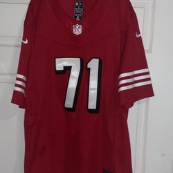 Trent Williams #71 San Francisco 49ers NFL Onfield Color Rush Game Jersey VAPOR STITCHED ADULT Men's Sz Small New with TAGS 