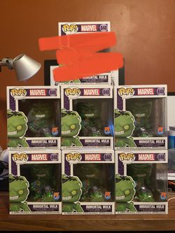 Pop! Funko: The Immortal Hulk 6" (6x Non-chase Available)