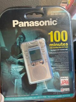 Vintage Panasonic RR-qr100 ghost recorder