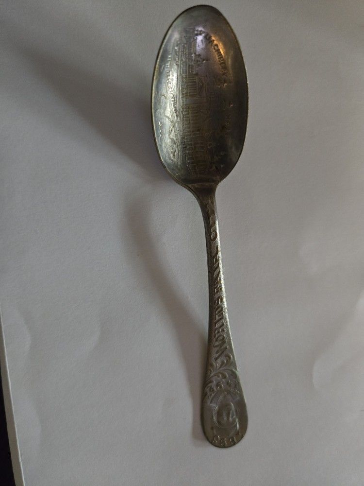 Souvenir Worlds Fair 1893 Spoon