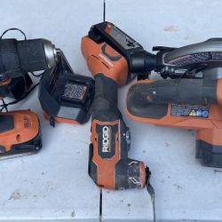 18v Ridgid Combo