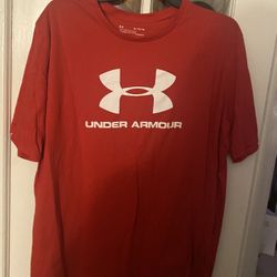Under Armour XL Red Tshirt