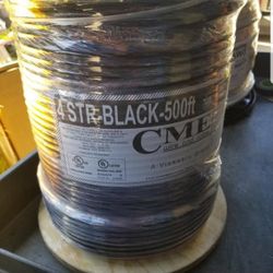 #4 Stranded Wire 500ft [Price Per Roll] 