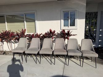 6 dining chairs
