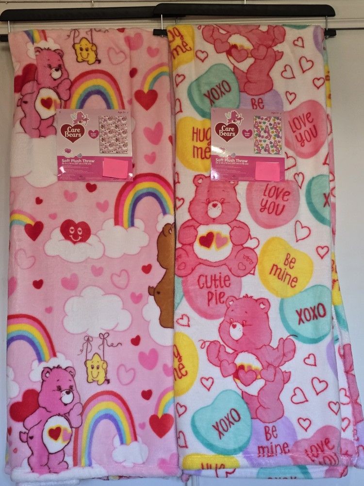 π Care Bears Valentine's Blankets π